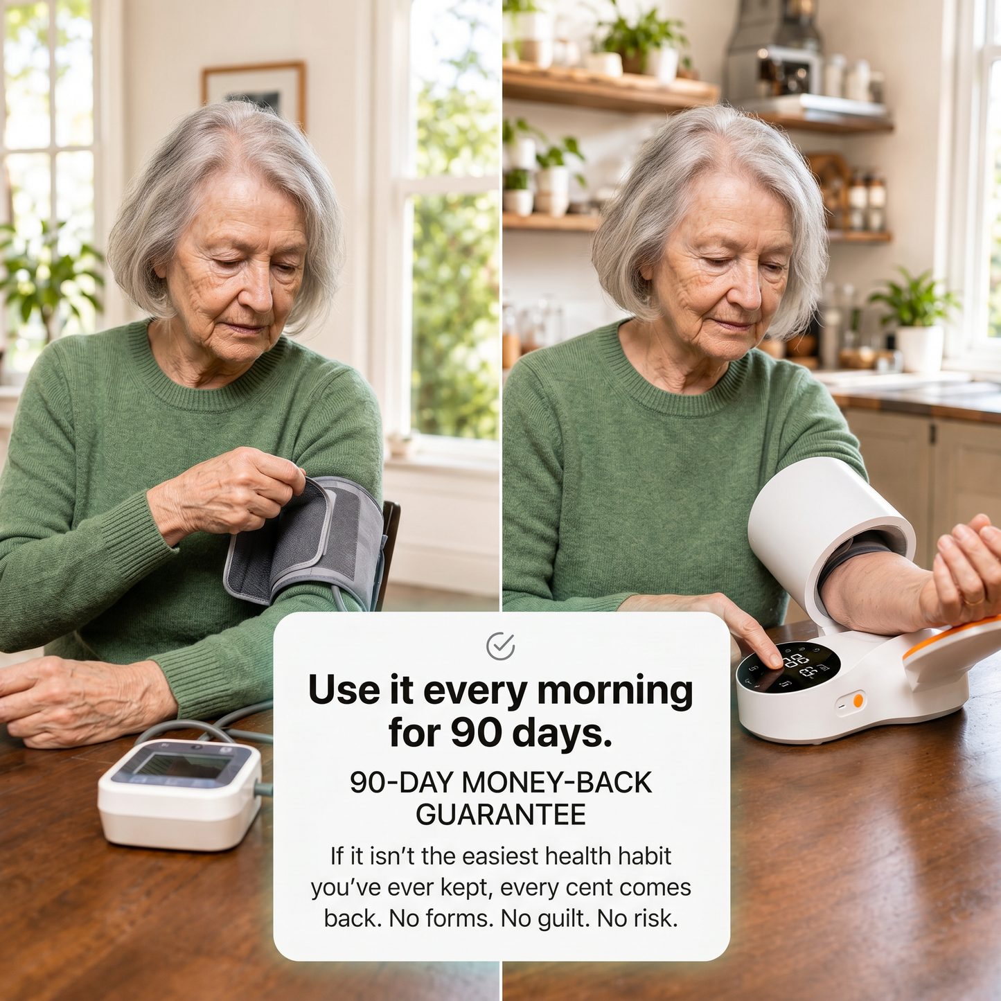 Dr.Ease™ | Slide-In Blood Pressure Monitor