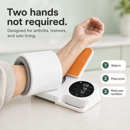 Dr.Ease™ | Slide-In Blood Pressure Monitor